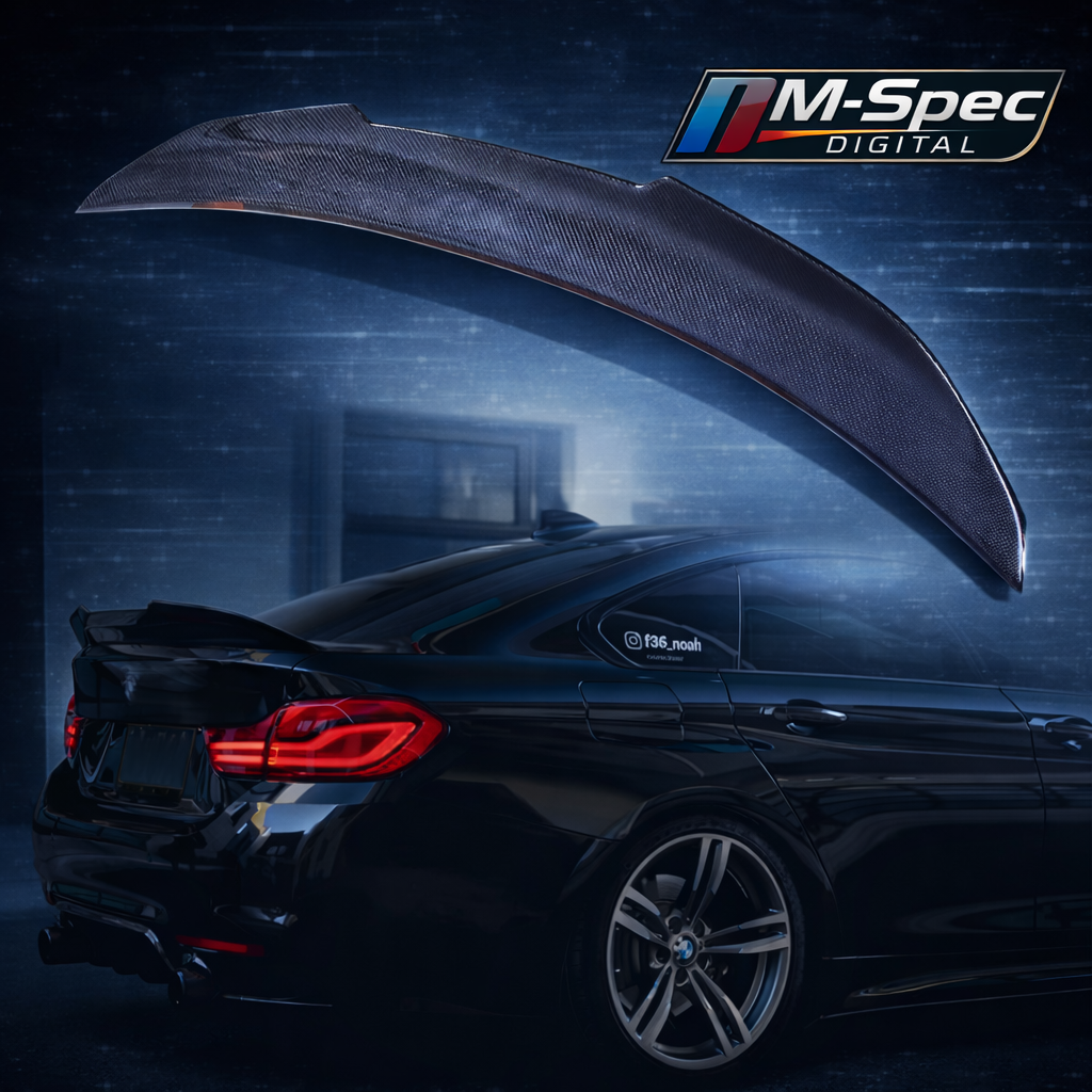 4 Series Real Carbon Fiber Wing