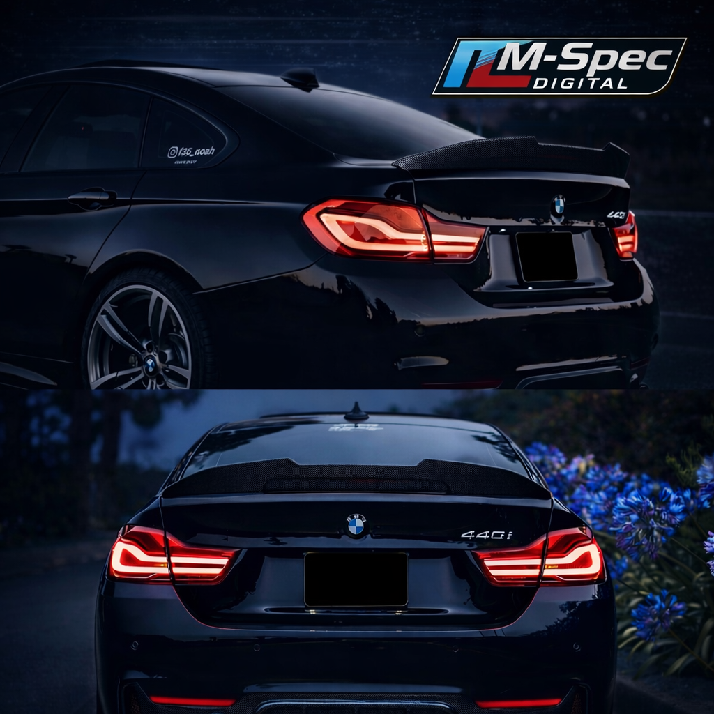 4 Series Real Carbon Fiber Wing